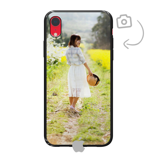Achterkant bedrukt soft case telefoonhoesje voor iPhone Xr