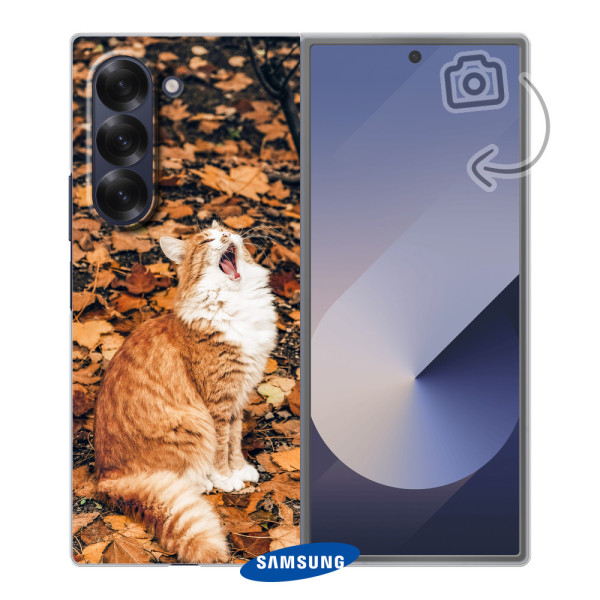 Achterkant bedrukt hard telefoonhoesje voor Samsung Galaxy Z Fold6