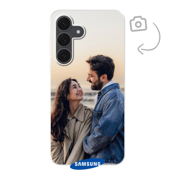 Achterkant bedrukt soft case telefoonhoesje voor Samsung Galaxy S25 FE