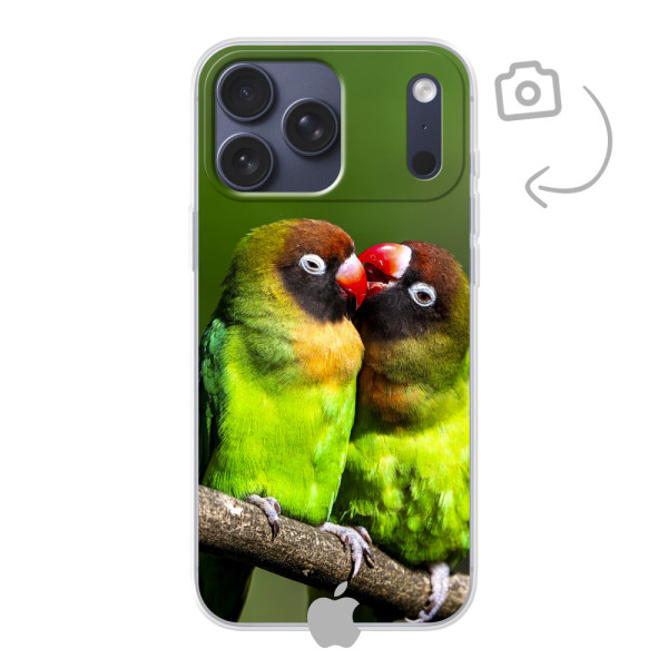 Achterkant bedrukt soft case telefoonhoesje voor iPhone 17 Pro Max