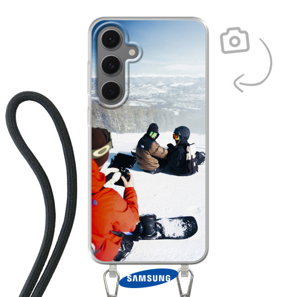 Telefoonhoesje met koord voor Samsung Galaxy S24 FE
