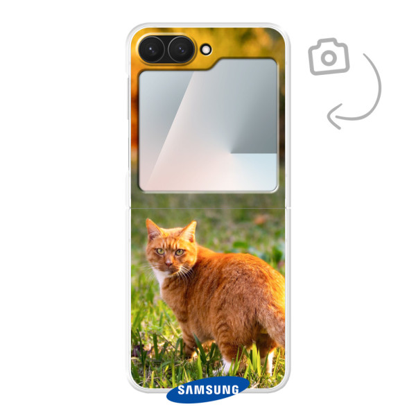 Achterkant bedrukt hard telefoonhoesje voor Samsung Galaxy Z Flip7 FE