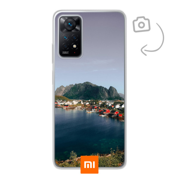 Achterkant bedrukt soft case telefoonhoesje voor Xiaomi Redmi Note 11 Pro/Redmi Note 11 Pro 5G
