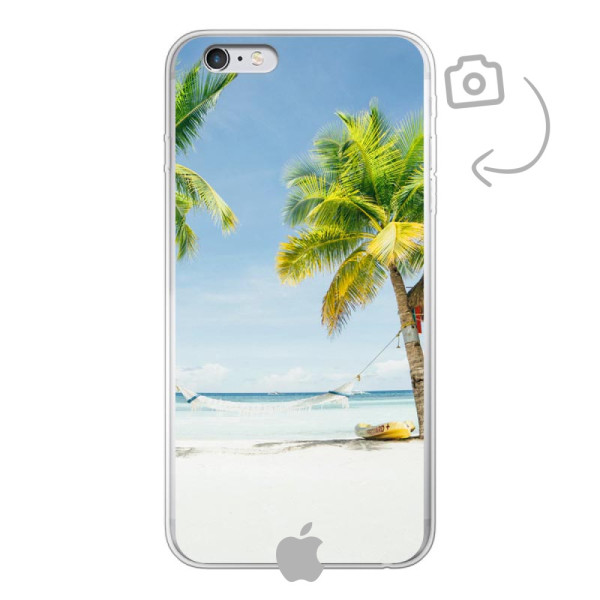 Achterkant bedrukt soft case telefoonhoesje voor iPhone 6 Plus/6s Plus