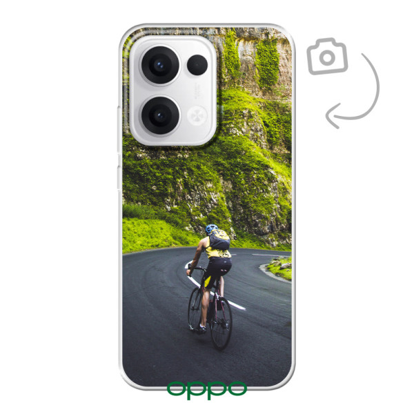 Achterkant bedrukt soft case telefoonhoesje voor Oppo Reno13