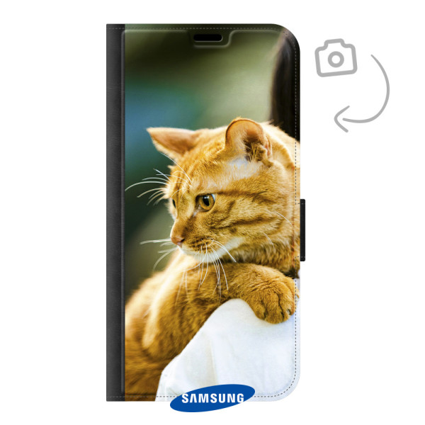 Voorkant bedrukt portemonnee telefoonhoesje voor Samsung Galaxy A17 4G/A17 5G/A175G