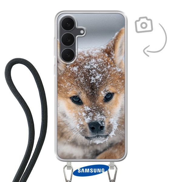 Telefoonhoesje met koord voor Samsung Galaxy S25 FE