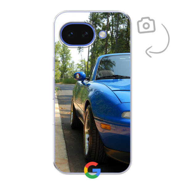 Achterkant bedrukt soft case telefoonhoesje voor Google Pixel 10A