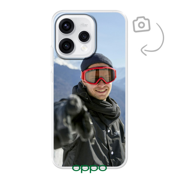 Achterkant bedrukt soft case telefoonhoesje voor Oppo Reno15