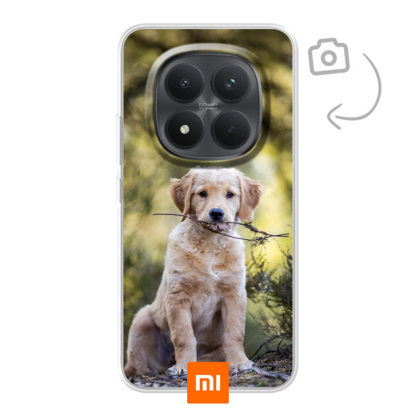 Achterkant bedrukt soft case telefoonhoesje voor Xiaomi Poco M8 Pro