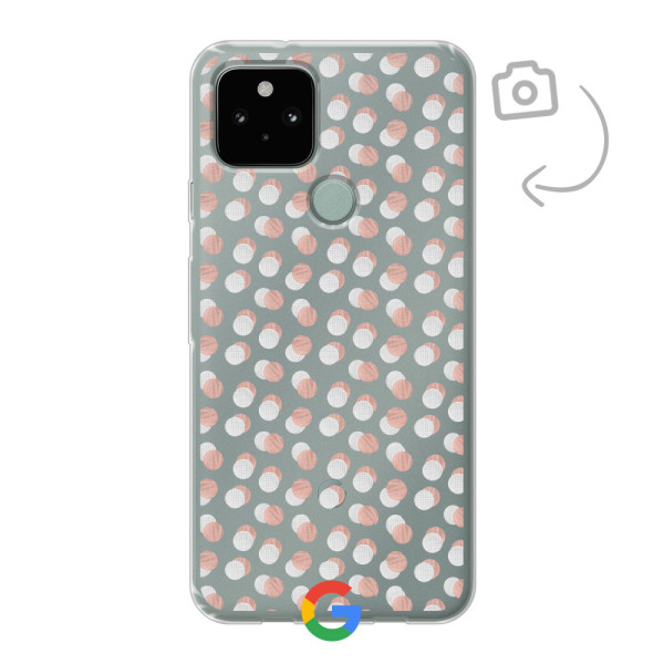 Achterkant bedrukt soft case telefoonhoesje voor Google Pixel 5