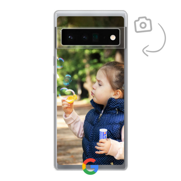 Achterkant bedrukt soft case telefoonhoesje voor Google Pixel 6 Pro