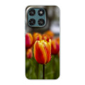Achterkant bedrukt soft case telefoonhoesje voor Motorola Moto G67/G77
